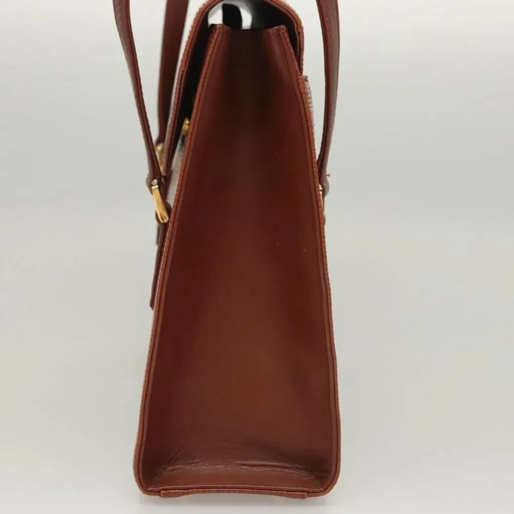 Valentino Garavani Brown Leather Shoulder Bag (Pre-Owned) - Picture 3 of 16